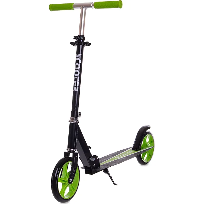 Самокат городской двухколесный складной SCOOTER SP-SPORT CA-2032 (Салатовый)