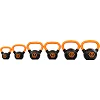 Гиря тренировочная цельная
 с окрашенной ручкой LiveUp Urethane competition kettlebell UAZE5336-16 вес 16кг