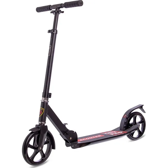 Самокат городской двухколесный складной XINZ SCOOTER CITY PRO XZ-122 (Черный)