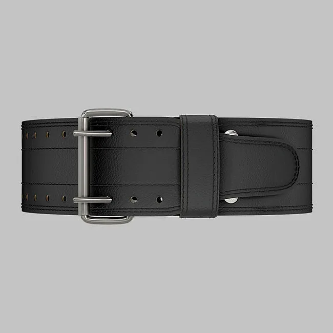 Пояс для пауэрлифтинга RDX кожаный RD1 Black