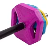 Штанга разборная для фитнеса и аэробики фитнес памп MDbuddy FI-2692 длина-1,4м 30мм 20кг