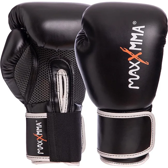 Перчатки для бокса PU MAXXMMA GB01S (Красный)