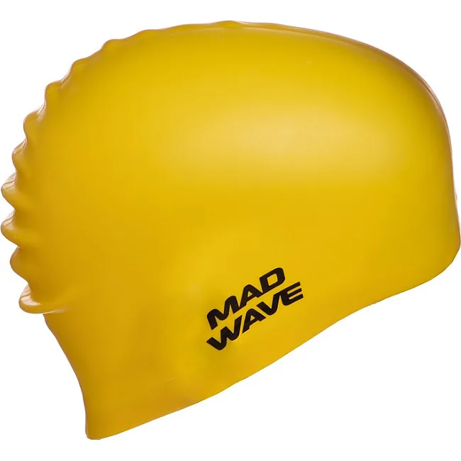 Шапочка для бассейна
 силиконовая увеличенного объема MADWAVE
 Intensive Big M053112 (Синий)