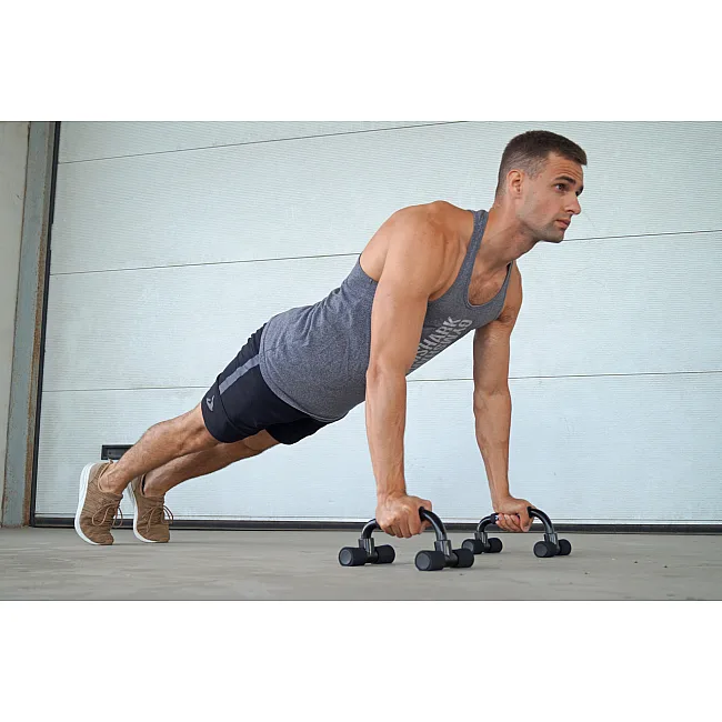Упоры для отжиманий POWERPLAY 4316 Push Up Bars пластиковые (Скошенные)