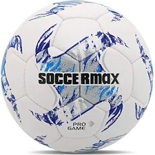 Футбольный мяч SOCCERMAX FB-9493 №5 PU (Белый-синий)