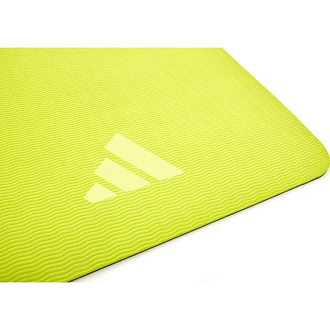 Коврик для йоги Adidas Double Sided Yoga Mat желтый, серый 176 х 61 х 0,6 см