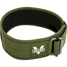 Пояс атлетический текстильный VALEO TA-1148 спинка-10,5см (Оливковый)