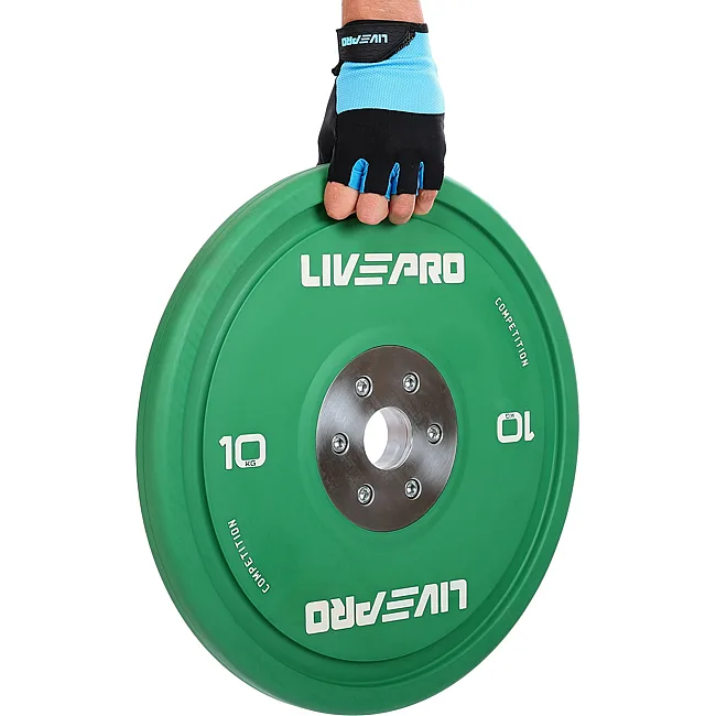 Бамперный диск резиновый

 LiveUp LP8335-10 ø50.5мм 10кг