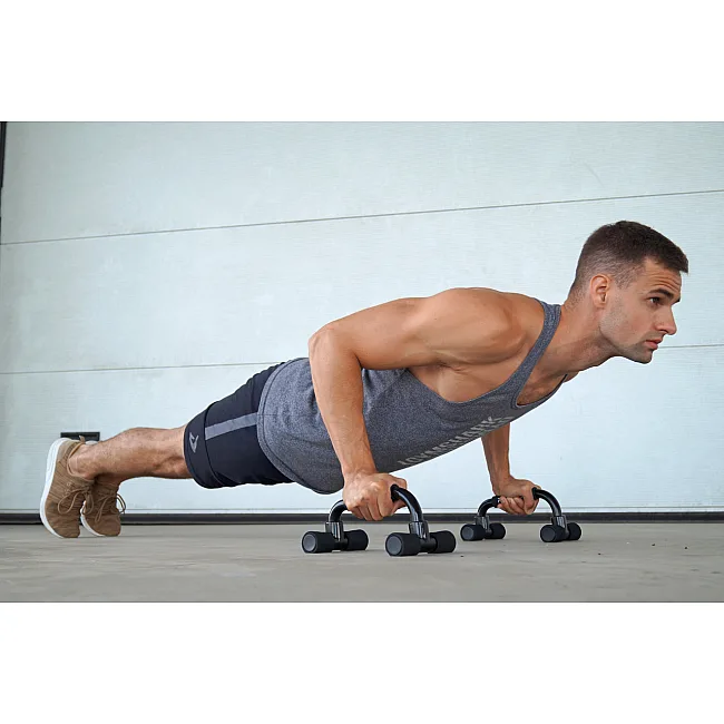 Упоры для отжиманий POWERPLAY 4316 Push Up Bars пластиковые (Скошенные)