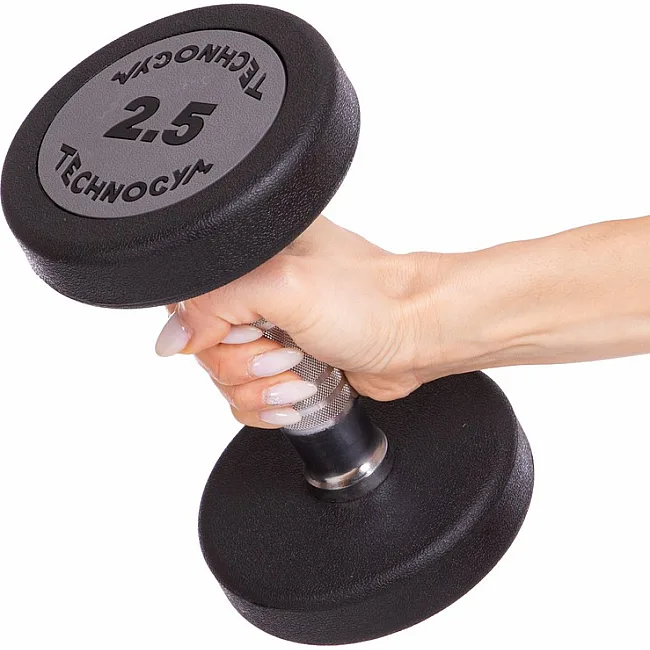 Гантель профессиональная
 с полиуретановым покрытием TECHNOGYM LN-1254-2_5 1шт 2,5кг