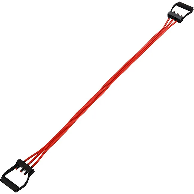 Трубчатый эспандер с дверным фиксатором
 SP-SPORT

 8021-30-170 см
 30LB d-12мм l-170 см
см (Красный)
