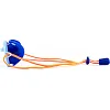 Детские очки для плавания Speedo KIDS SUNNY G S SHLLS 451 голубой, синий оранжевый OSFM
