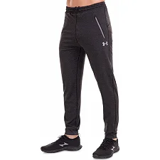 Спортивные штаны мужские на манжете UNDER ARMOUR CO-8817 (Черный)