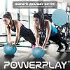 М'яч для пилатеса, йоги и реабилитации PowerPlay PP_4415 Body Shape Ball 22 см Синий