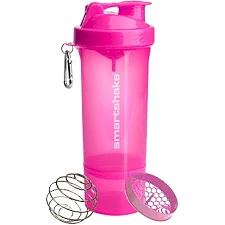 Шейкер спортивный SmartShake Slim 500ml Neon Pink