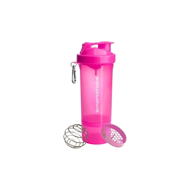 Шейкер спортивный SmartShake Slim 500ml Neon Pink