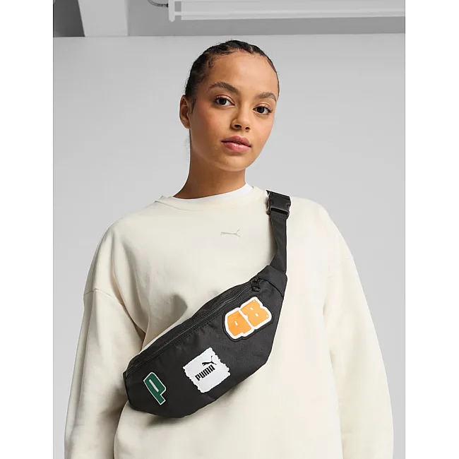 Сумка на пояс Puma PHASE PATCH Waist Bag 2,2L чорний 31.5х9х15.5 см