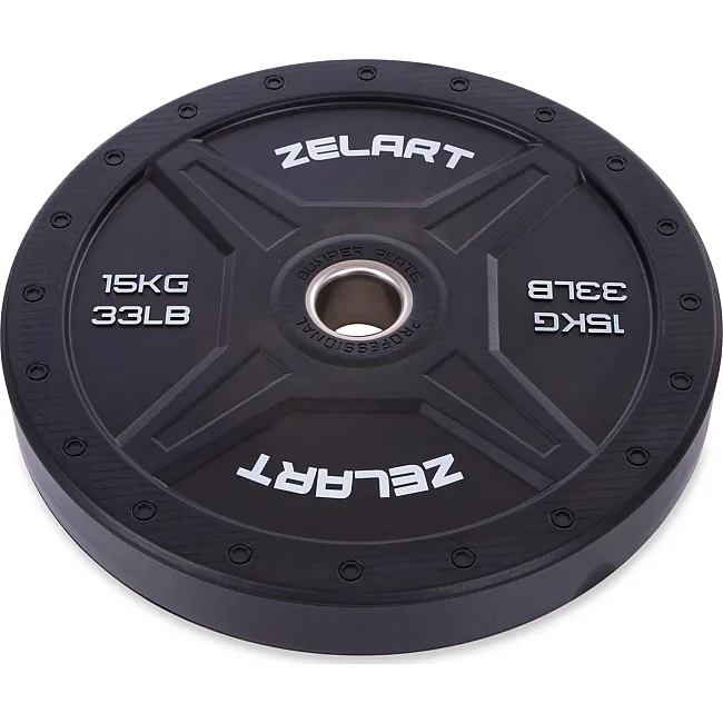 Бамперний диск гумовий

 ZELART
 TA-2258-15 50,4мм 15кг