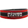 Пояс для тяжелой атлетики POWER SYSTEM Stronglift PS-3840 Black/Red