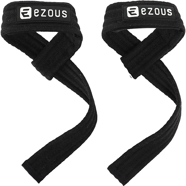 Лямки для тяги LIFTING STRAP EZOUS B-05 2шт (Черный)