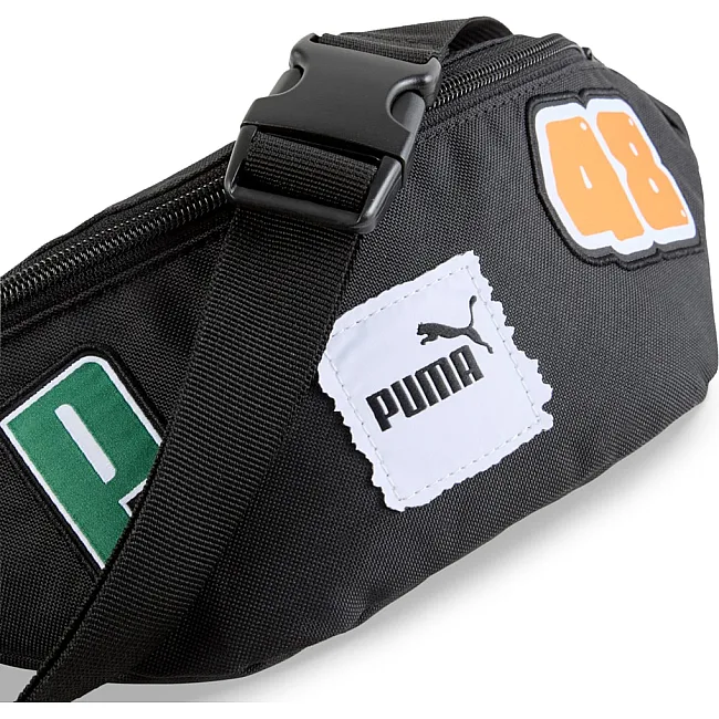 Сумка на пояс Puma PHASE PATCH Waist Bag 2,2L чорний 31.5х9х15.5 см