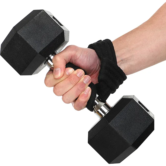 Лямки для тяги LIFTING STRAP EZOUS B-05 2шт (Черный)