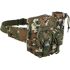 Тактична сумка на пояс SP-SPORT ZK-5512 19х16х9см (Камуфляж Marpat)