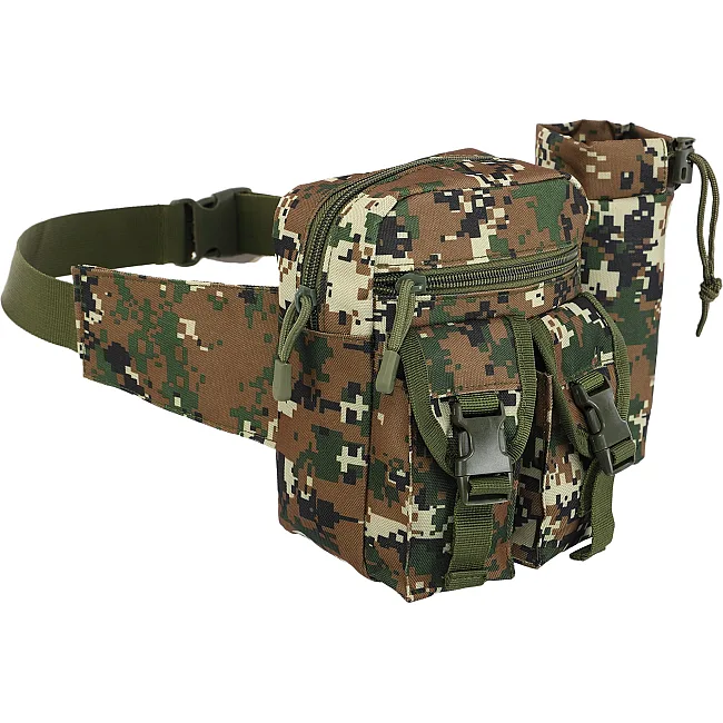 Тактическая сумка на пояс SP-SPORT ZK-5512 19х16х9см (Камуфляж Marpat)