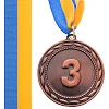 Медаль спортивна зі стрічкою SP-SPORT ABILITY C-4841 ø6,5см (Бронзовий)