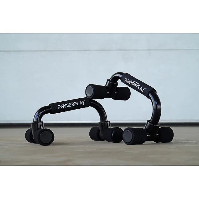 Упоры для отжиманий POWERPLAY 4316 Push Up Bars пластиковые (Скошенные)