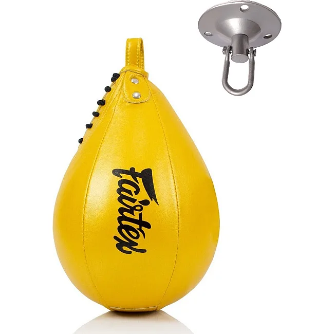 Пневмогрушь боксерская Fairtex SB1 Yellow + крепление