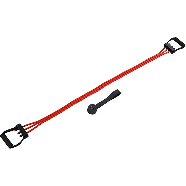 Трубчатый эспандер с дверным фиксатором
 SP-SPORT

 8021-30-170 см
 30LB d-12мм l-170 см
см (Красный)