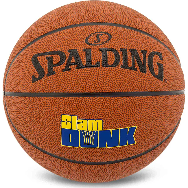 Баскетбольний м'яч
 SPALDING SLAM DUNK 77935Y
 7 (Коричневий)