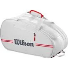 Чехол для теннисных ракеток Wilson PADEL Team bag off white