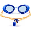 Детские очки для плавания Speedo KIDS SUNNY G S SHLLS 451 голубой, синий оранжевый OSFM