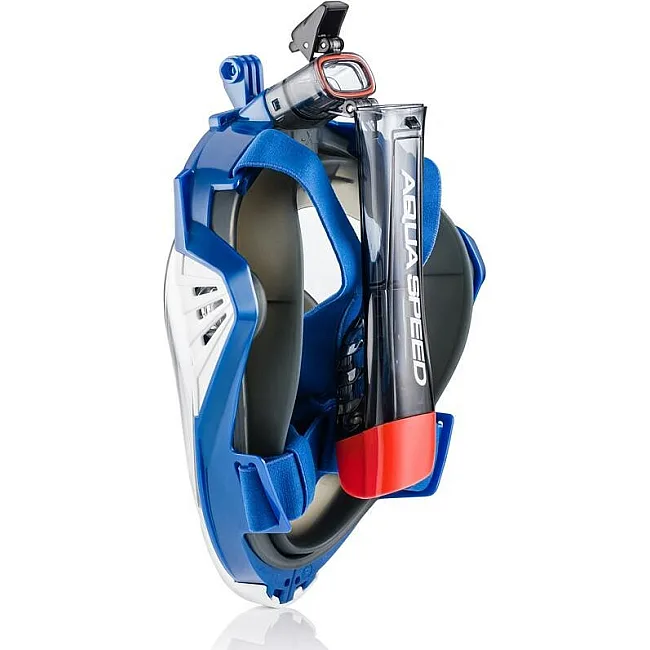 Повнолицьова маска Aqua Speed DRIFT 7090 синій, чорний