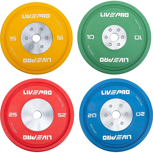 Бамперный диск резиновый

 LiveUp LP8335-10 ø50.5мм 10кг