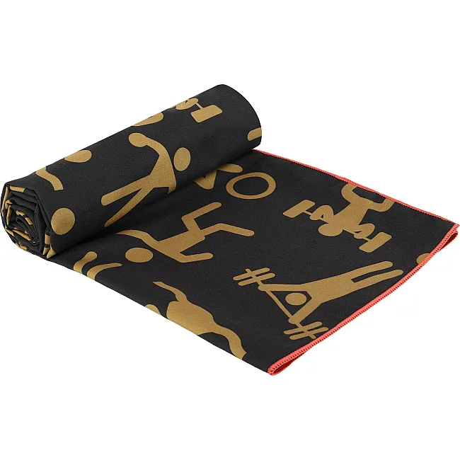 Спортивное полотенце
 из микрофибры MADWAVE
 SPORT M076306200W 140 см
х80см (Черный)