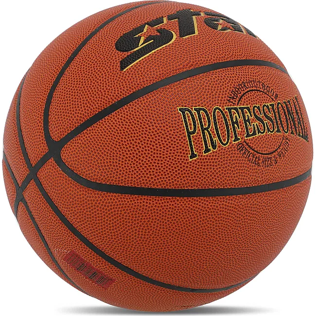 Баскетбольный мяч
 STAR PROFESSIONAL BB327
 7 (Оранжевый)
