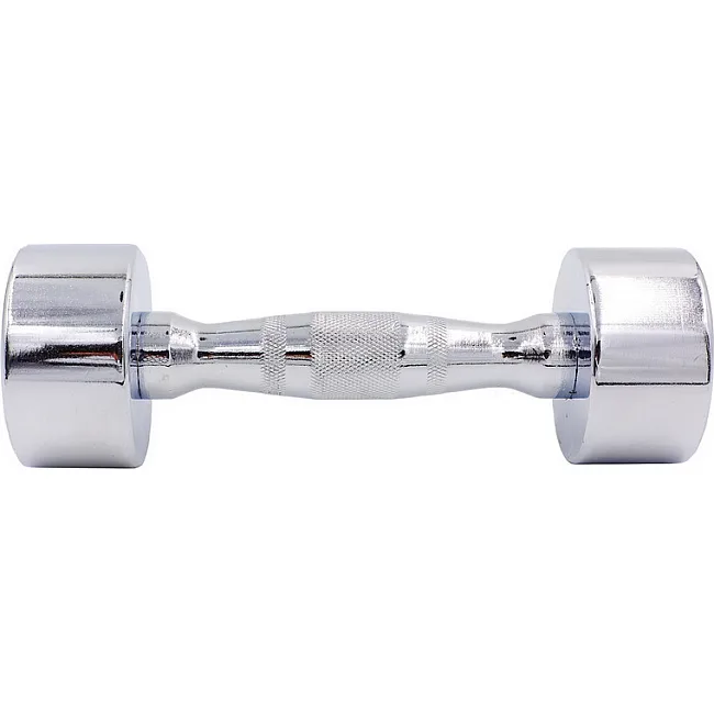 Гантель цельная стальная хромированная ZELART
 SC-8017-3 1шт 3кг хром
