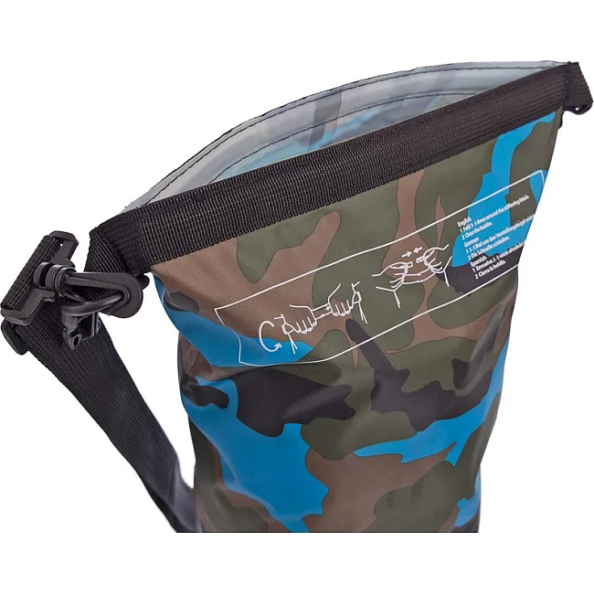 Гермомішок водонепроникний SP-SPORT TY-6878-10 10л (Чорний)