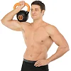 Гиря тренировочная цельная
 с окрашенной ручкой LiveUp Urethane competition kettlebell UAZE5336-16 вес 16кг