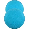 М'яч масажний подвійний для МФР та самомасажу Duoball LiveUp LP8502 ø14см (Синій)
