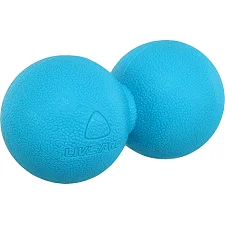 М'яч масажний подвійний для МФР та самомасажу Duoball LiveUp LP8502 ø14см (Синій)