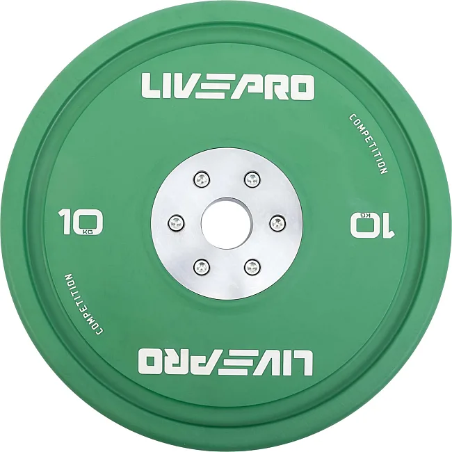 Бамперный диск резиновый

 LiveUp LP8335-10 ø50.5мм 10кг