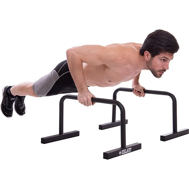 Брусья мобильные паралетсы упоры для отжиманий ZELART
 PUSH-UP BAR TA-2277 2шт 60х35х32см