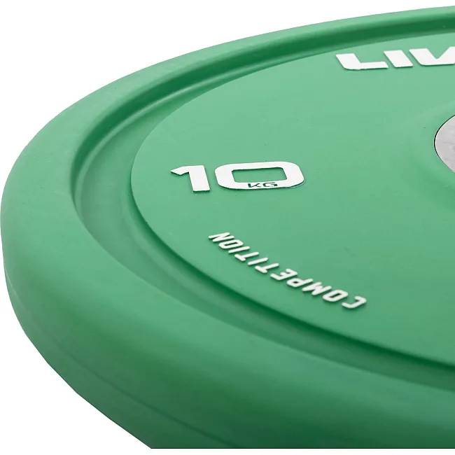 Бамперный диск резиновый

 LiveUp LP8335-10 ø50.5мм 10кг