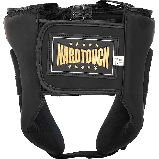 Шолом для боксу відкритий
 PU HARD TOUCH BO-4234 (Чорний-золотий)