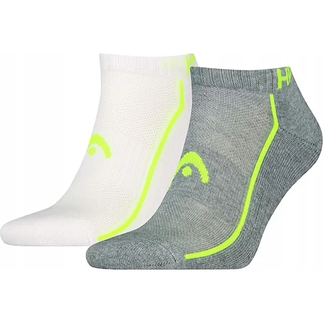 Носки Head ALL SPORTS PERFORMANCE SNEAKER 2P серый, белый