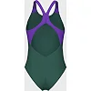 Купальник закрытый для женщин Arena BRIGHT GLARE SWIMSUIT V BACK зеленый